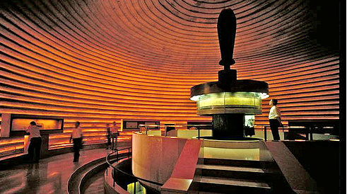 The Great Isaiah Scroll on display at the Israel Museum in Jerusalem.