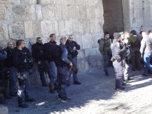 15 Police at Lion's Gate on Friday