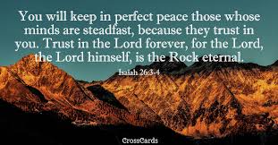 Free Isaiah 26:3-4 Perfect Peace eCard - eMail Free Personalized Scripture  Online